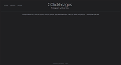 Desktop Screenshot of cclickimages.com